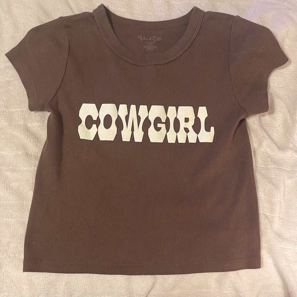 John Galt Cropped Tee